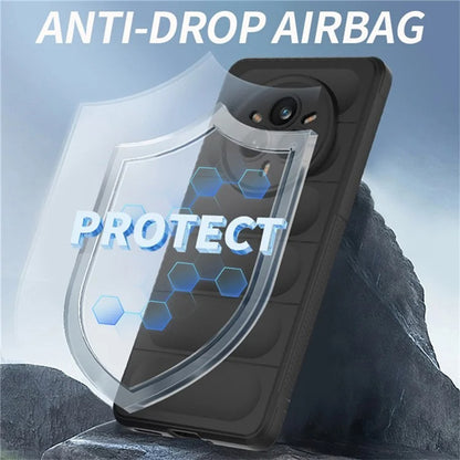 Fodral för Realme 14 Pro, Techsuit, Magic Shield, Svart
