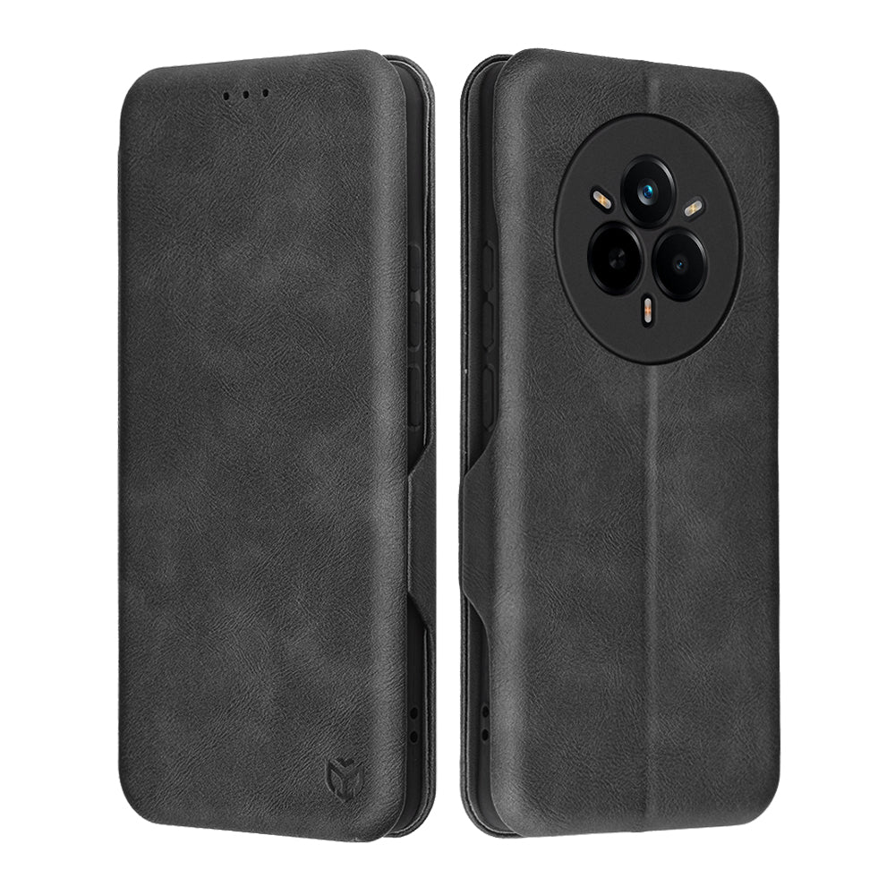 Fodral för Realme 14 Pro, Techsuit, Safe Wallet Plus, Svart