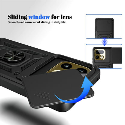 Skyddsfodral för Realme 16 Pro+, Techsuit, CamShield, Blå