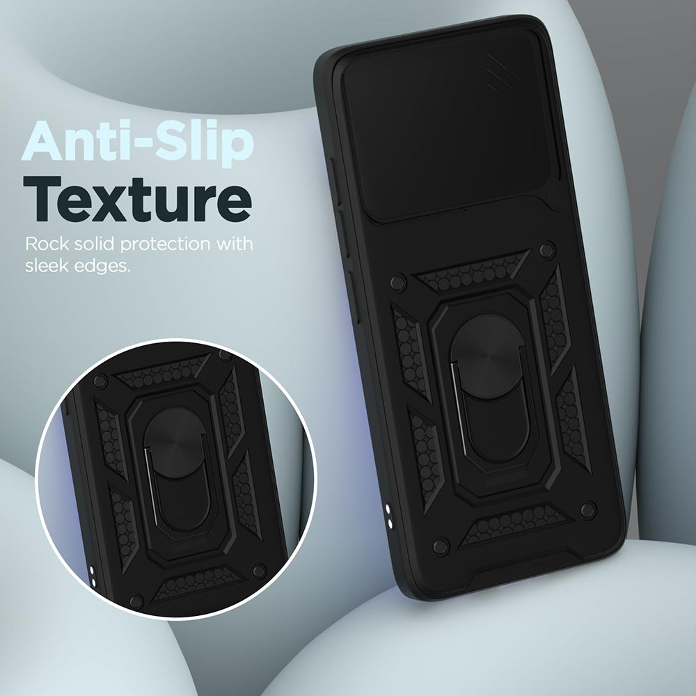 Fodral för Realme 16 Pro, Techsuit, CamShield, Svart