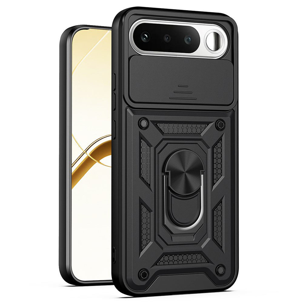 Fodral för Realme 16, Techsuit, CamShield, Svart