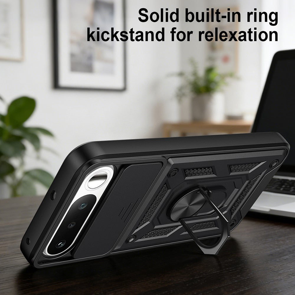 Fodral för Realme 16, Techsuit, CamShield, Svart