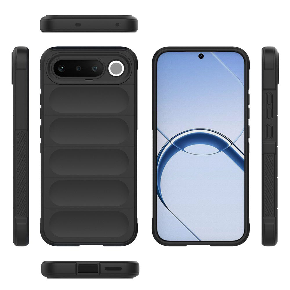 Fodral för Realme 16, Techsuit, Magic Shield, Svart