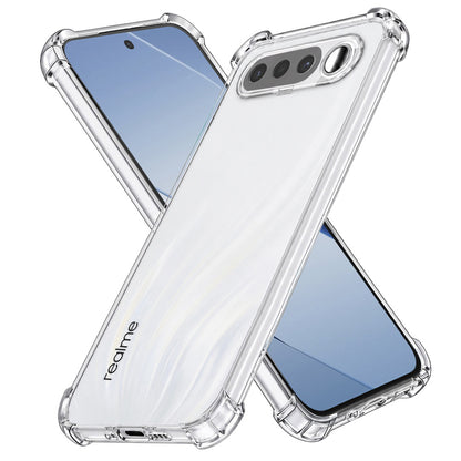 Fodral för Realme 16, Techsuit, stöttåligt klart, transparent