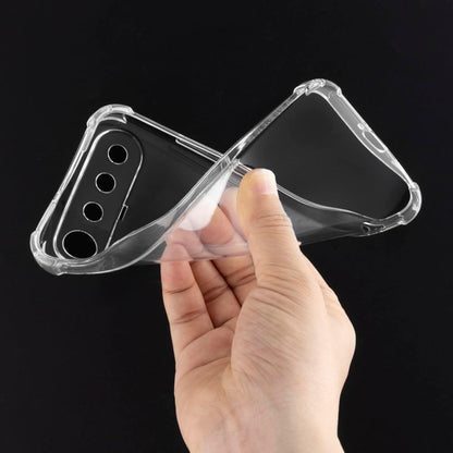 Fodral för Realme 16, Techsuit, stöttåligt klart, transparent