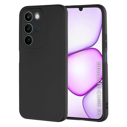 Fodral för Realme C100 5G, Techsuit, SoftFlex, Svart