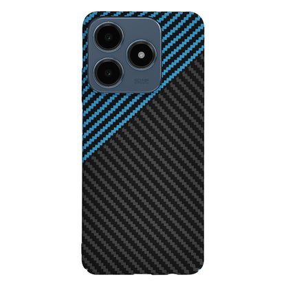 Fodral för Realme C63 / C61, Techsuit, Carbonite FiberShell, Svart Bleu