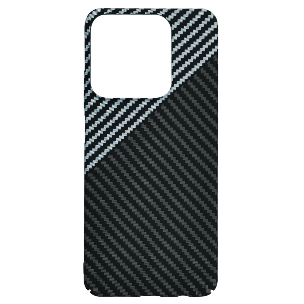 Fodral för Realme C63 / C61, Techsuit, Carbonite FiberShell, Svart Grå