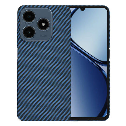Fodral för Realme C63 / C61, Techsuit, Carbonite FiberShell, Turkos