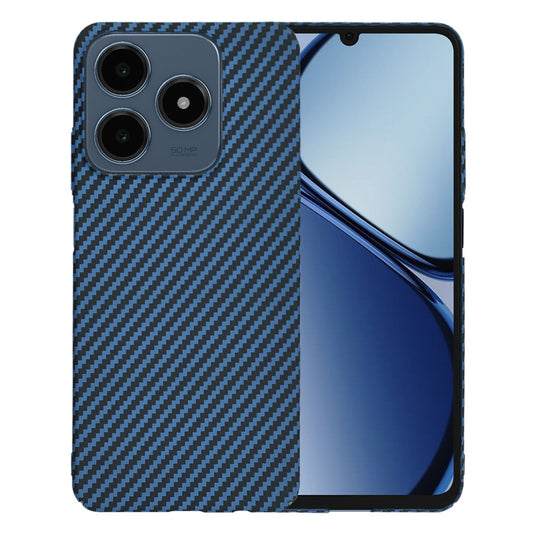 Fodral för Realme C63 / C61, Techsuit, Carbonite FiberShell, Turkos