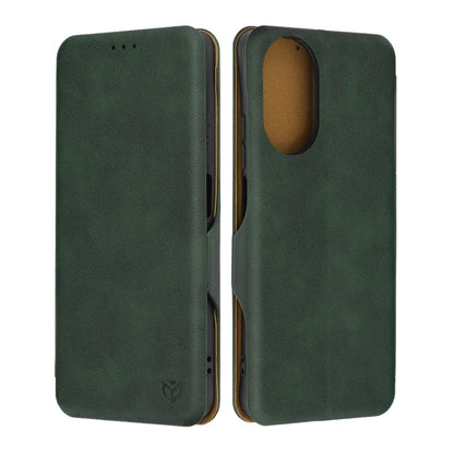 Fodral för Realme C67 4G, Techsuit, Safe Wallet Plus, Grön