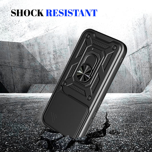 Skyddsfodral för Realme GT 8 Pro, Techsuit, CamShield (Rund kamerautskärning), Blå