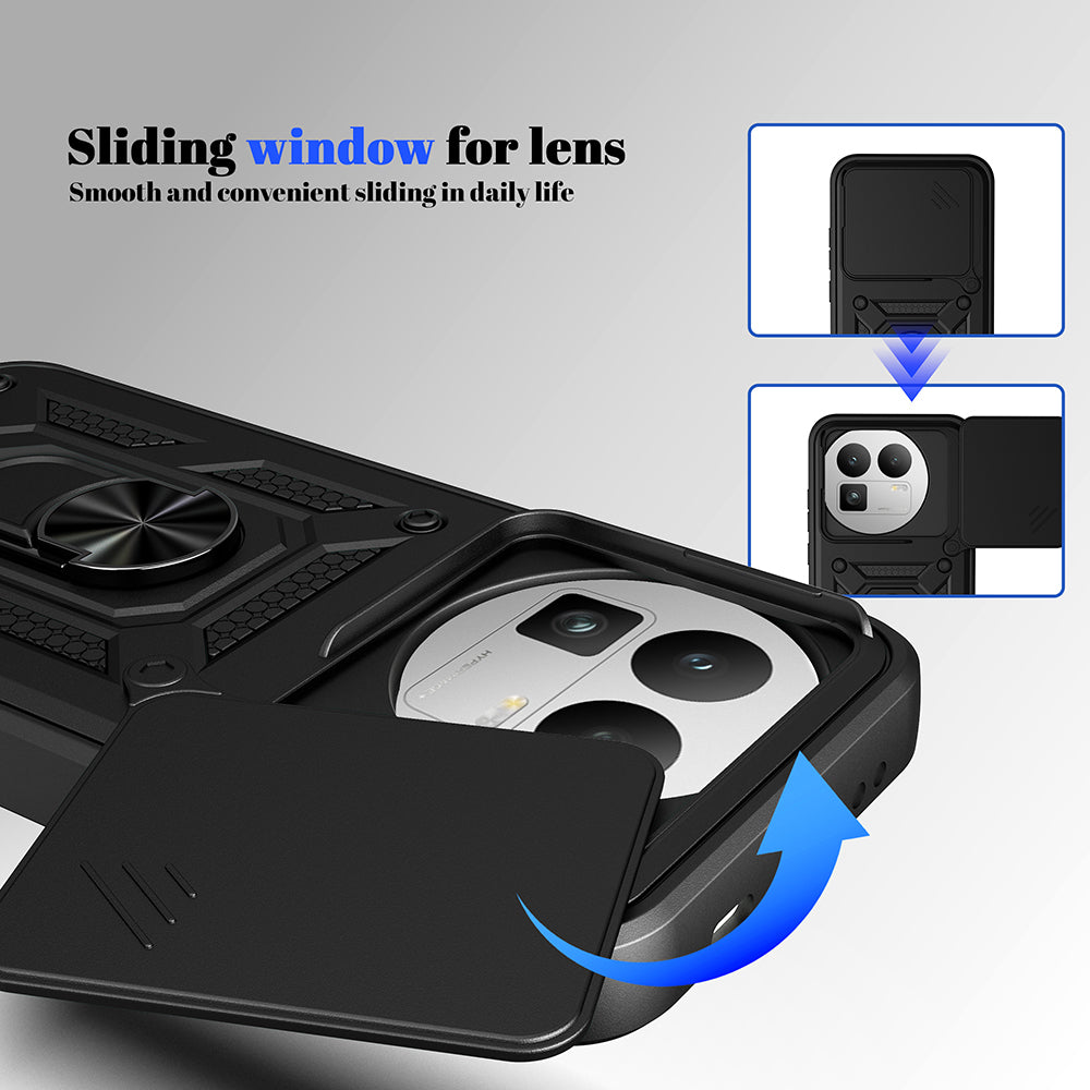Skyddsfodral för Realme GT 8 Pro, Techsuit, CamShield (Rund kamerautskärning), Blå