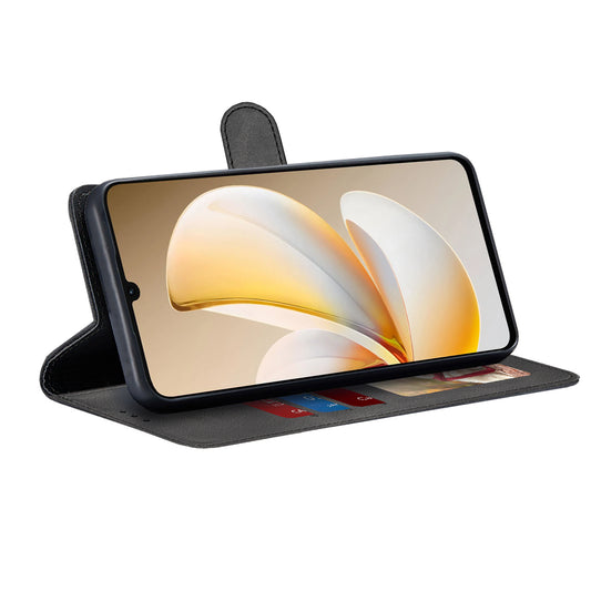 Fodral för Realme Note 70T, Techsuit, Diary Book, Svart