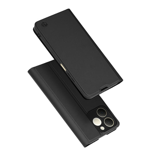 Fodral för Realme Note 70T, Techsuit, Magskin Book, Svart