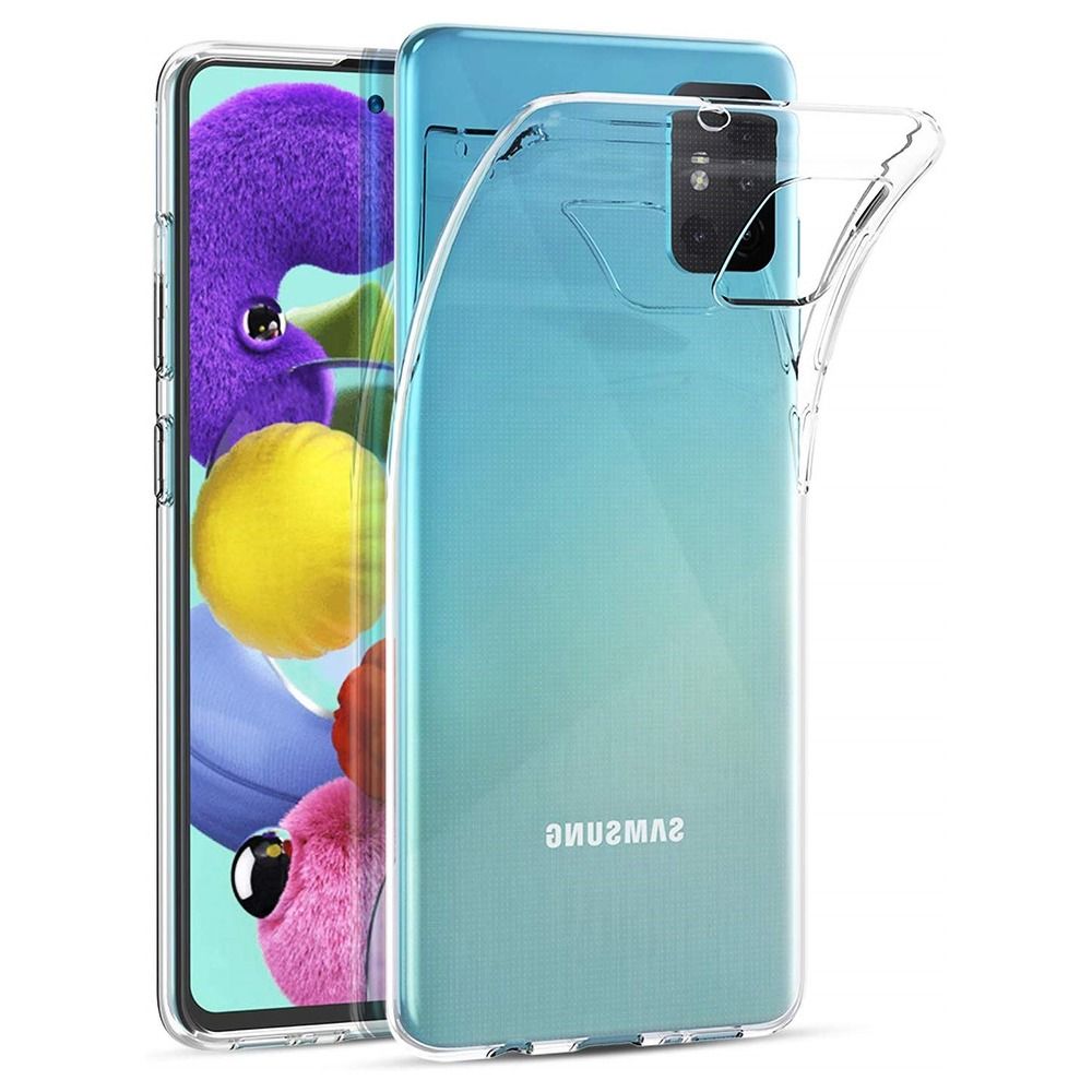 Fodral för Samsung Galaxy A51 A515, OEM, Slim, Transparent