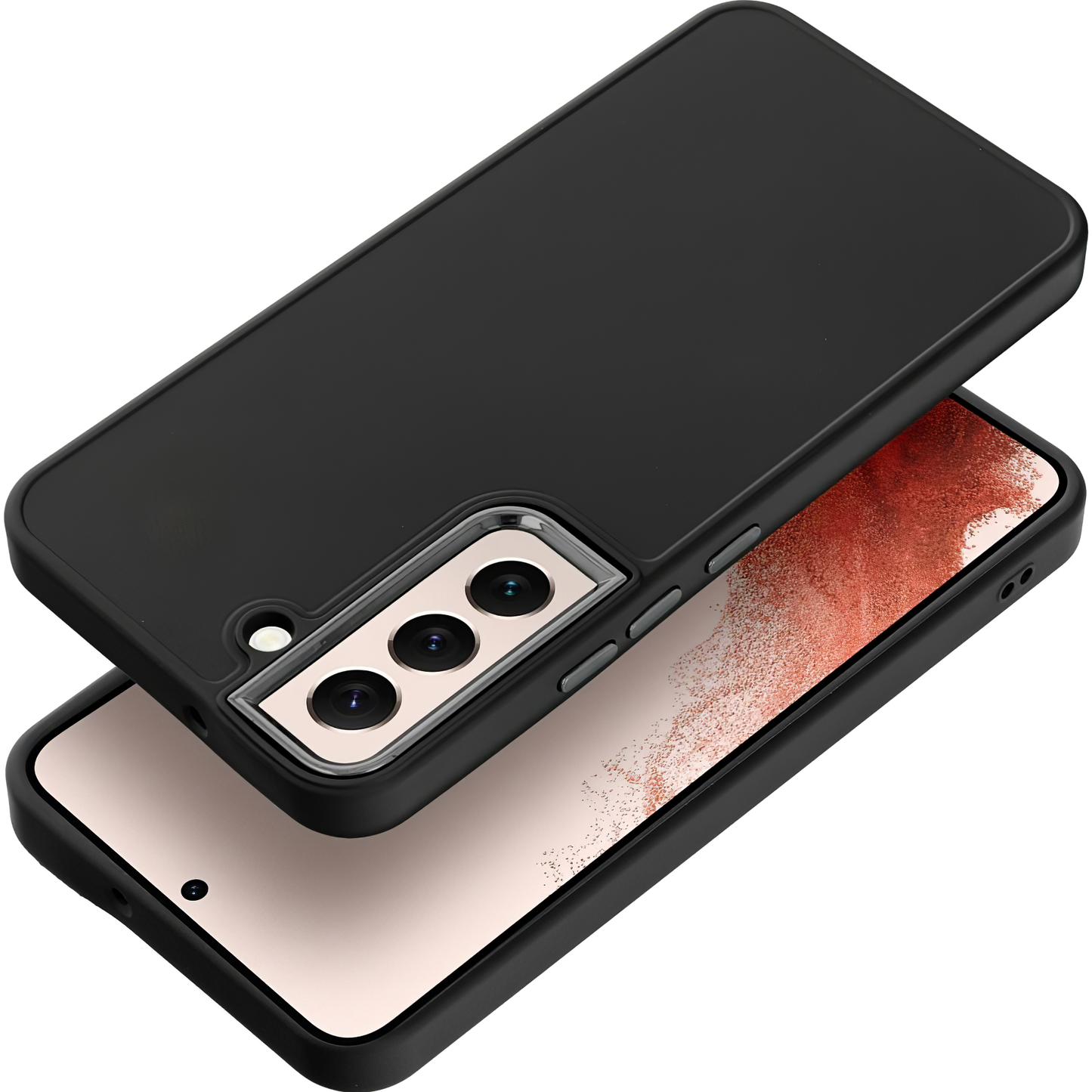 Fodral för Samsung Galaxy S22 5G S901, OEM, Frame, Svart