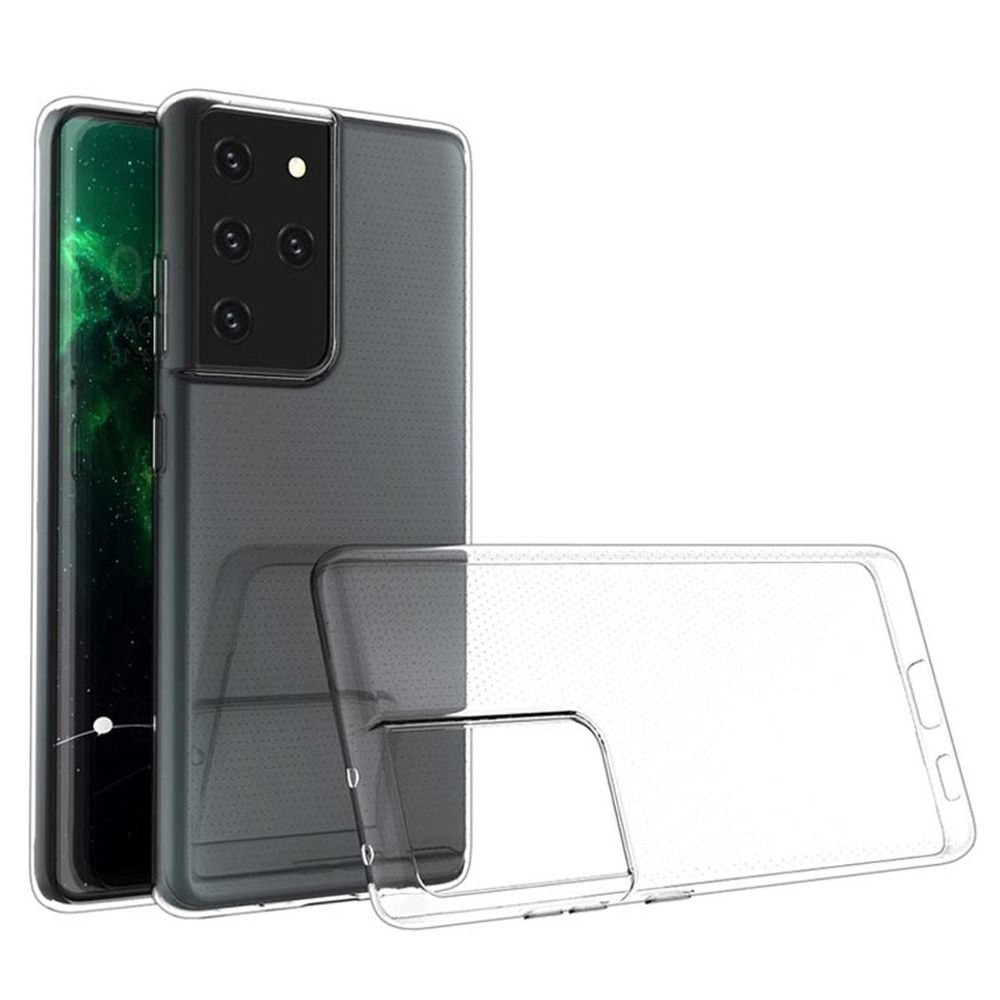 Fodral för Samsung Galaxy S21 Ultra 5G G998, OEM, Ultra Slim, 0,5 mm, Transparent