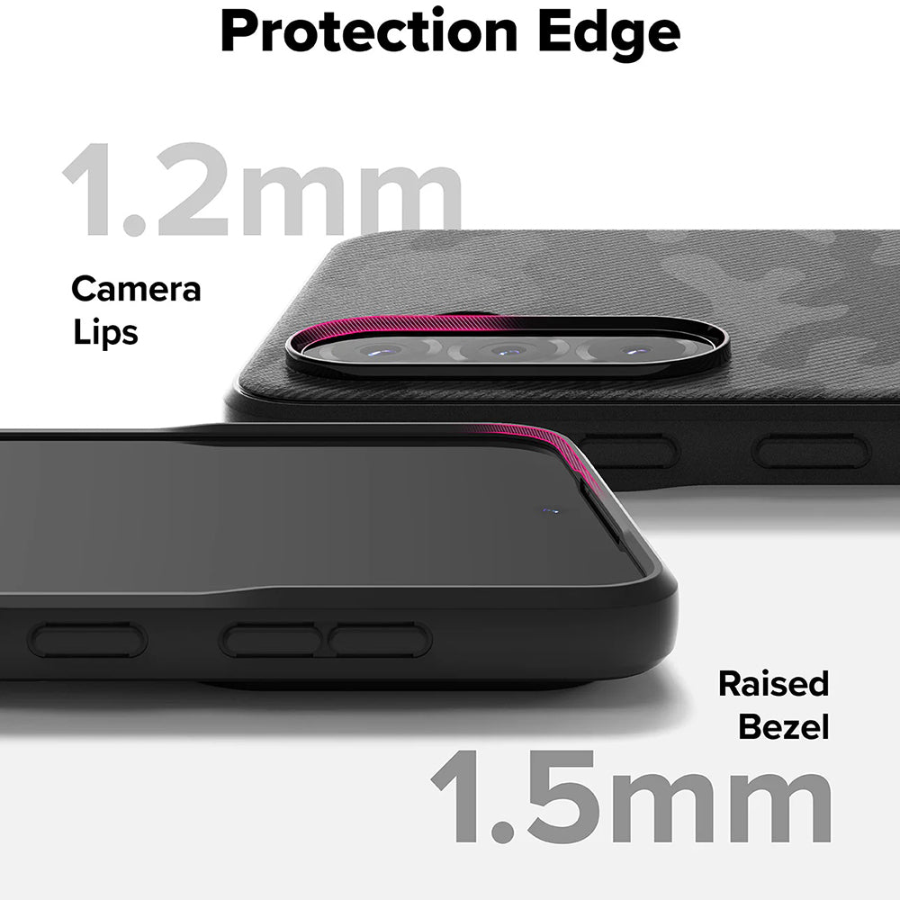 Skyddsfodral för Samsung Galaxy A56 A566 / A36 A366, Ringke, Onyx Camo, Svart