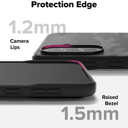 Skyddsfodral för Samsung Galaxy A56 A566 / A36 A366, Ringke, Onyx Camo, Svart