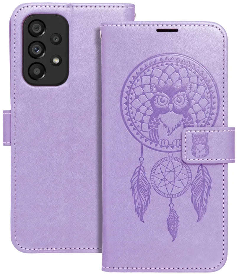 Fodral för Samsung Galaxy A52s 5G A528 / A52 5G A526 / A52 A525, OEM, MEZZO Dream Catcher, Lila