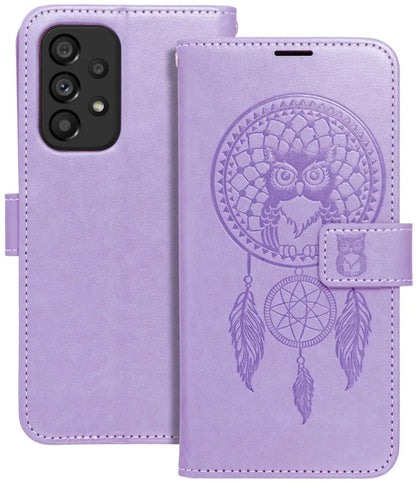 Fodral för Samsung Galaxy A52s 5G A528 / A52 5G A526 / A52 A525, OEM, MEZZO Dream Catcher, Lila