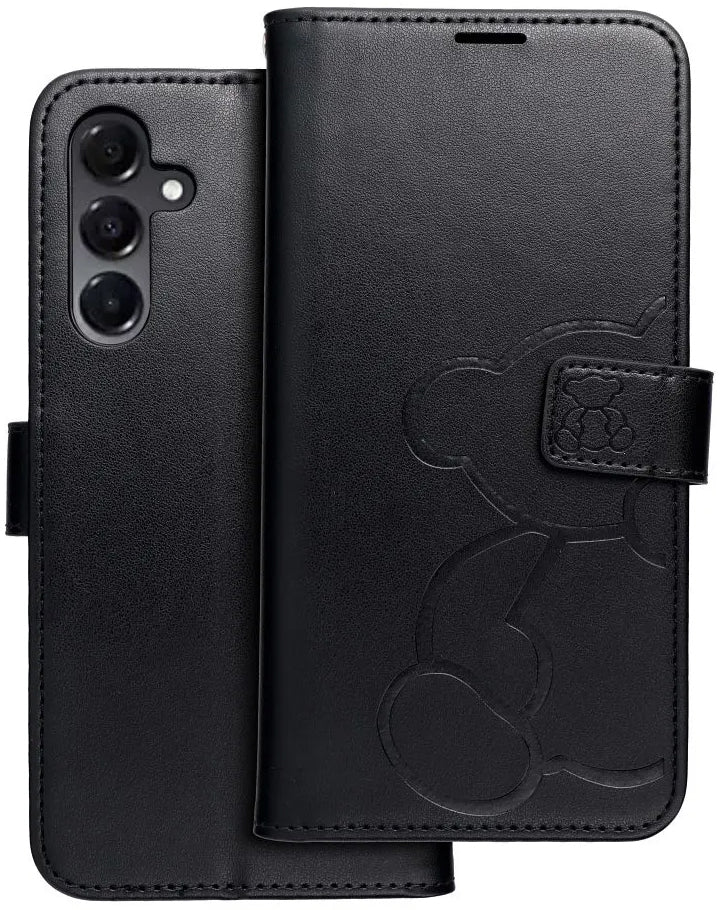 Fodral för Samsung Galaxy A16 5G A166, OEM, MEZZO Teddy Bear, Svart