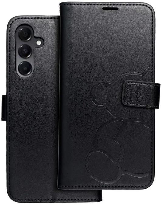 Fodral för Samsung Galaxy A16 5G A166, OEM, MEZZO Teddy Bear, Svart