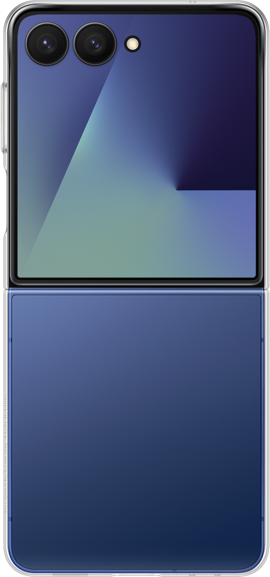 Skyddsfodral för Samsung Galaxy Z Flip7 F766, Clear Case, Transparent EF-AF766CTEGWW