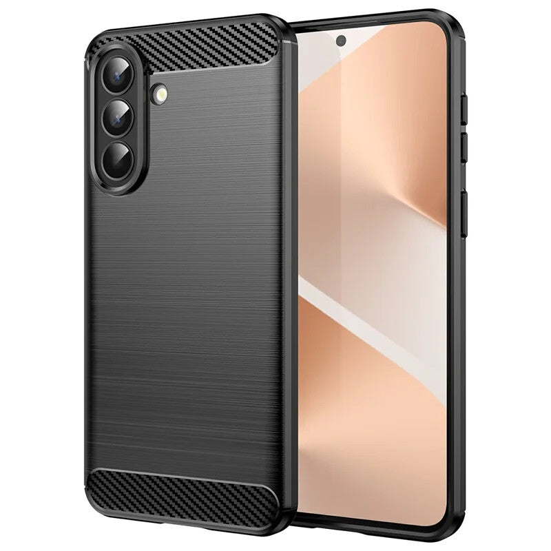 Fodral för Samsung Galaxy A57 5G, OEM, Carbon Pro, Svart