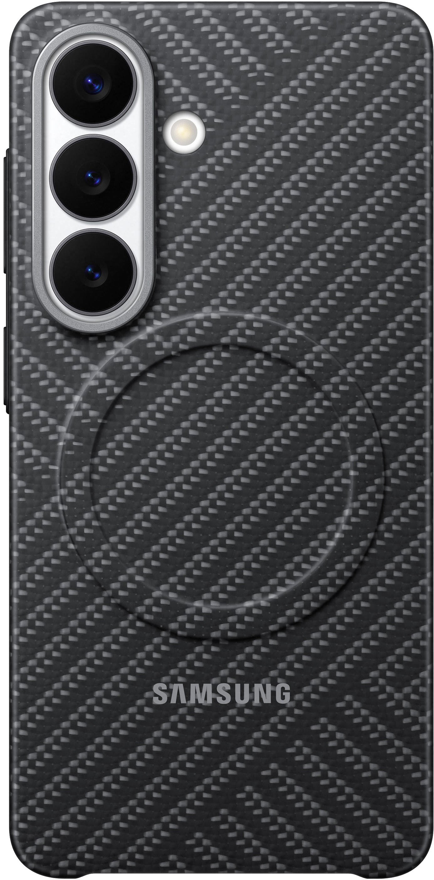 Fodral för Samsung Galaxy S26 S942, Carbon Magnet Case, Grå EF-KS942SSEGWW