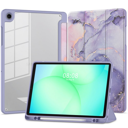 Fodral för Samsung Galaxy Tab A11 / Tab A9, Tech-Protect, SC PEN Hybrid, Lila