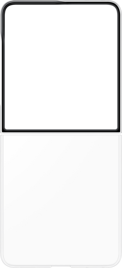 Fodral för Samsung Galaxy Z Flip8 F776, Clear Case, Transparent EF-QF776CTEGWW
