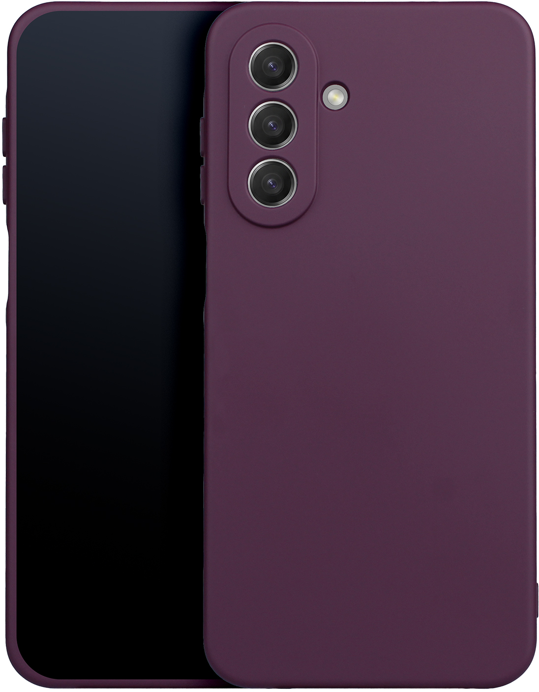Fodral för Samsung Galaxy A18 4G A185 / A17 4G A175 / A17 5G A176, OEM, silikon, vinröd