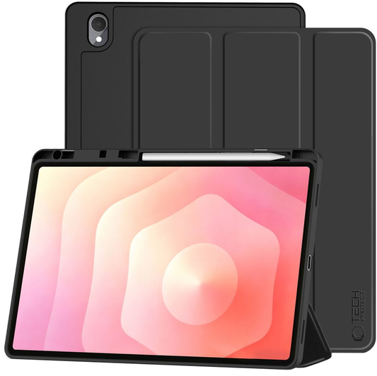 Fodral för Samsung Galaxy Tab S12 Plus, Tech-Protect, SC PEN, Svart
