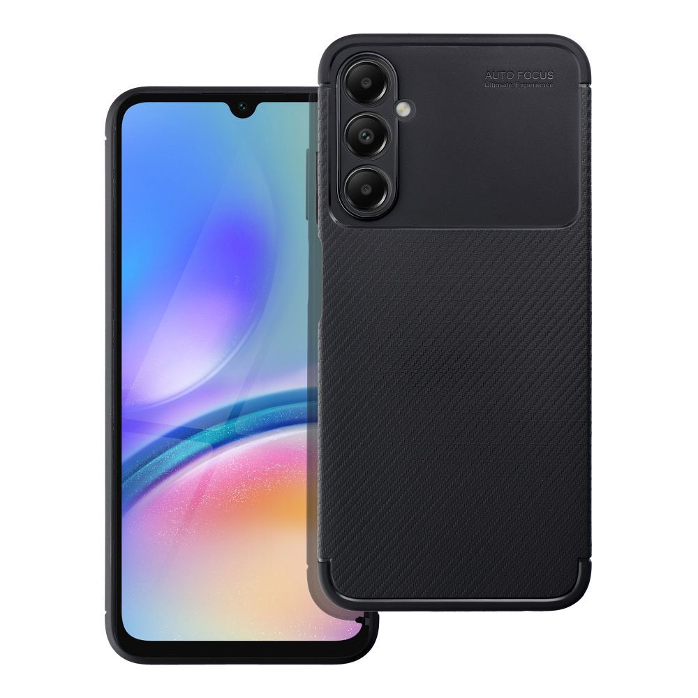 Fodral för Samsung Galaxy A05s A057, OEM, Kolfiber, Svart