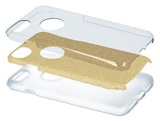 Fodral för Samsung Galaxy A25 A256, OEM, Glitter, Guld