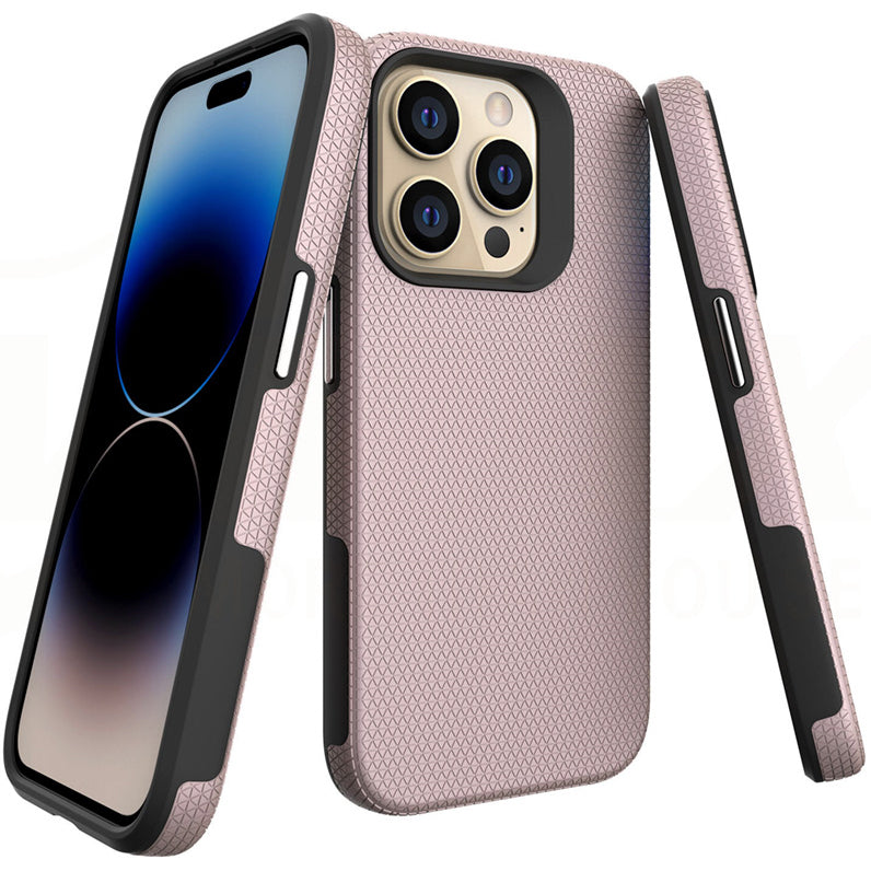 Fodral för Samsung Galaxy A15 5G A156 / A15 A155, Vmax, Triangle, Roséguld