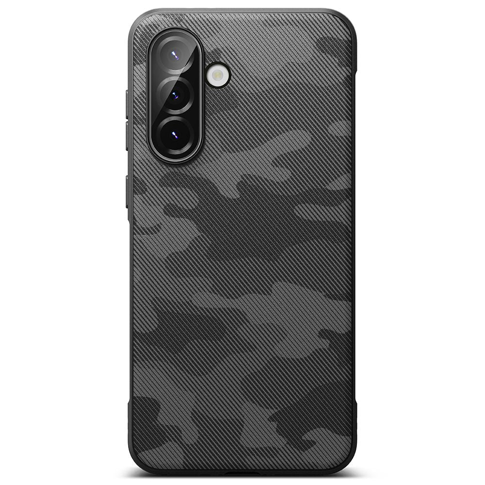 Skyddsfodral för Samsung Galaxy A36 A366, Ringke, Onyx Camo, Svart