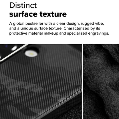 Skyddsfodral för Samsung Galaxy A56 A566 / A36 A366, Ringke, Onyx Camo, Svart
