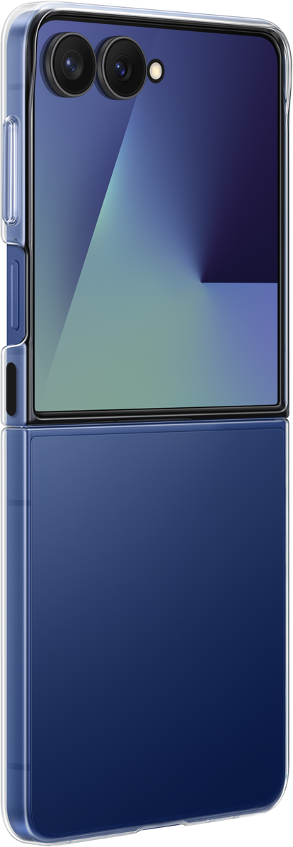 Skyddsfodral för Samsung Galaxy Z Flip7 F766, Clear Case, Transparent EF-AF766CTEGWW