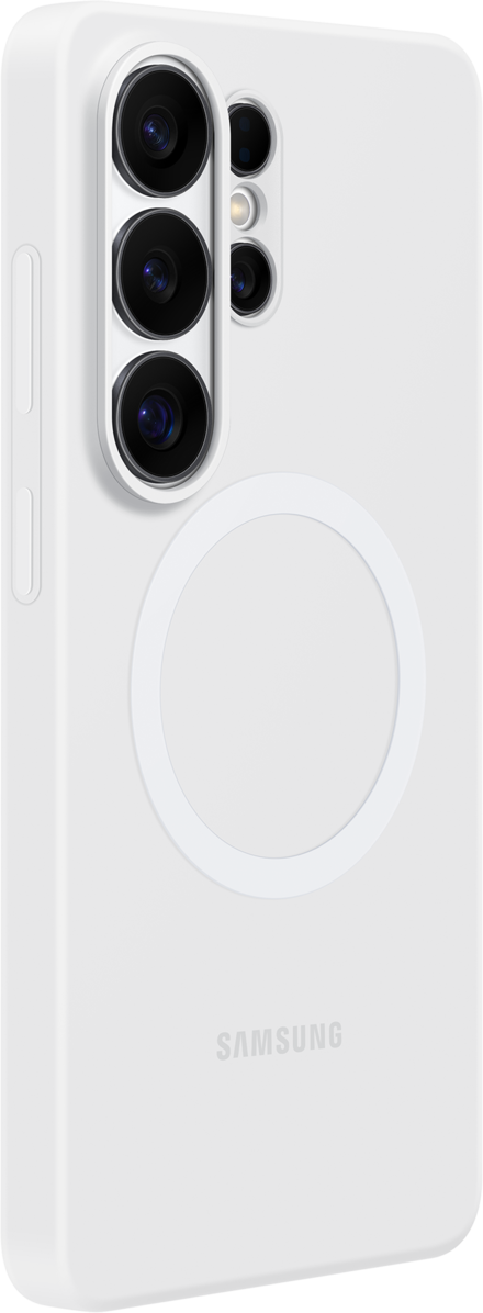 Fodral för Samsung Galaxy S26 Ultra S948, Silicone Magnet Case, Vit EF-ES948CWEGWW