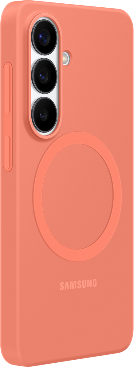 Fodral för Samsung Galaxy S26 S942, Silicone Magnet Case, Röd EF-ES942COEGWW