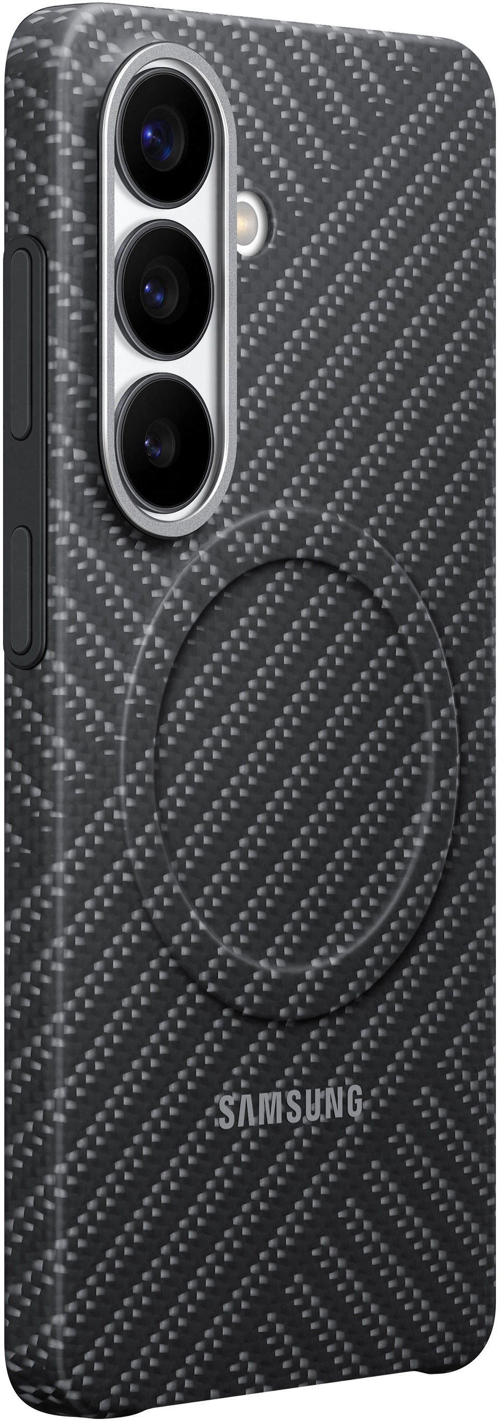 Fodral för Samsung Galaxy S26 S942, Carbon Magnet Case, Grå EF-KS942SSEGWW