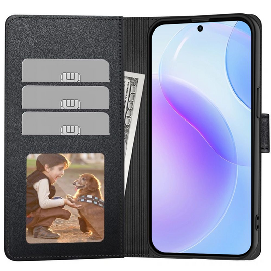 Fodral för Samsung Galaxy A37 5G / A56 A566 / A36 A366, Tech-Protect, Plånbok, Svart