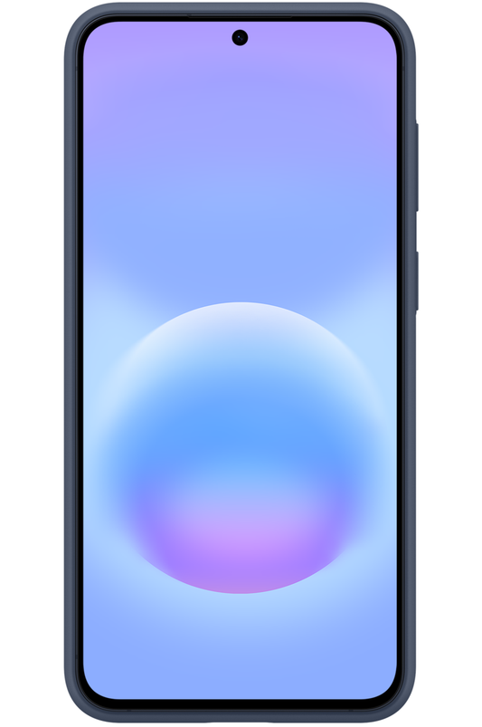 Skyddsfodral för Samsung Galaxy A57 5G, Silikonfodral, Marinblå EF-PA576CNEGWW