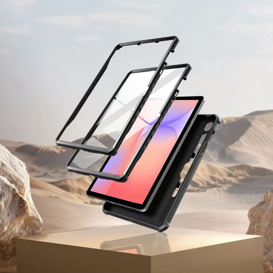 Fodral för Samsung Galaxy Tab S10 Lite / Tab S10 FE / Tab S9, Tech-Protect, Kevlar Pro, Svart