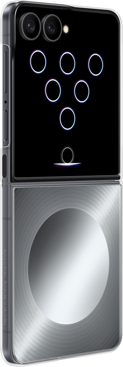 Fodral för Samsung Galaxy Z Flip8 F776, FlipSuit Case, Grå EF-FF776CJEGWW