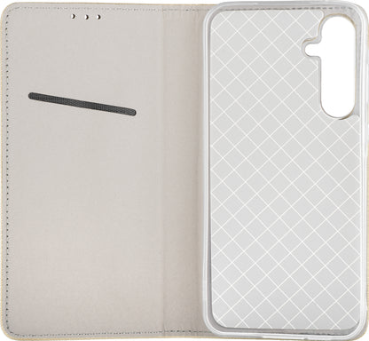 Fodral för Samsung Galaxy A05s A057, OEM, Smart Magnet, Guld