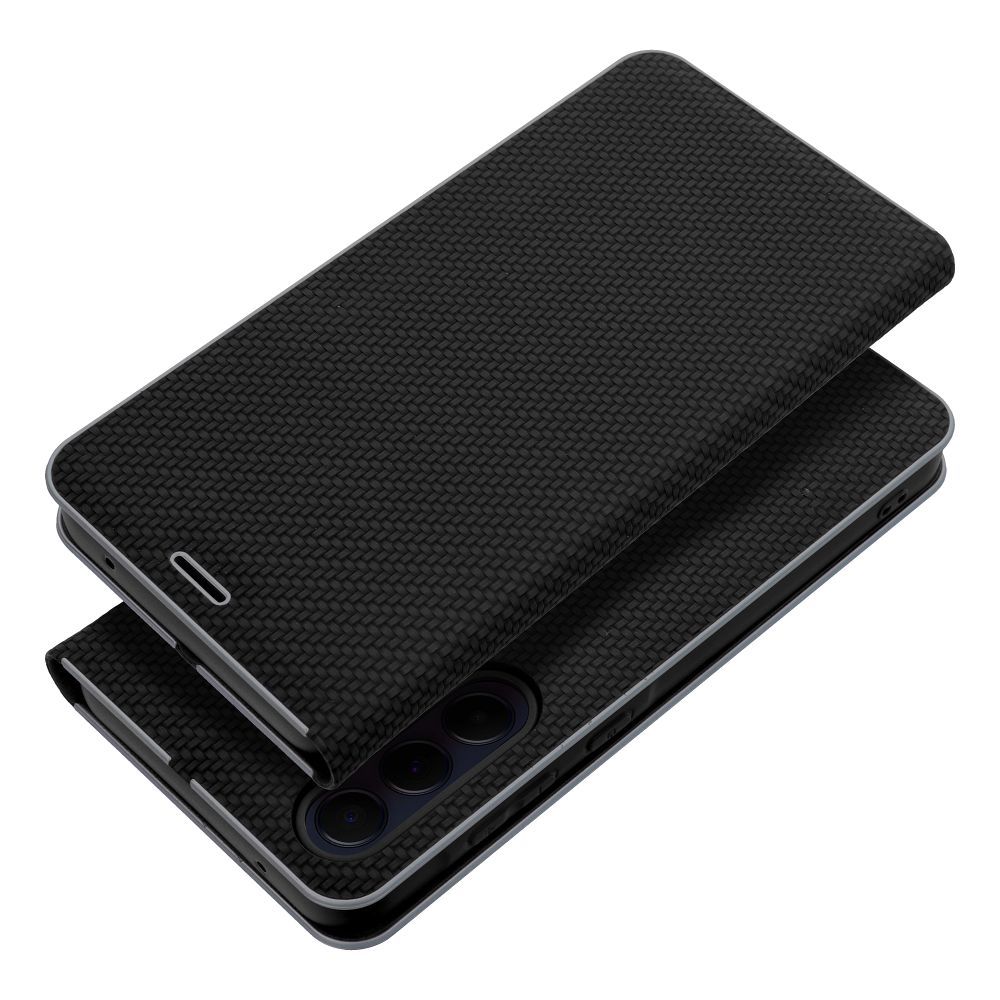 Fodral för Samsung Galaxy S10 G973, OEM, Luna Carbon, Svart